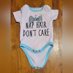 ❤️"Nap hair don't care" Onesie, 0-3 month